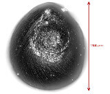 imagen de micrometeorito
